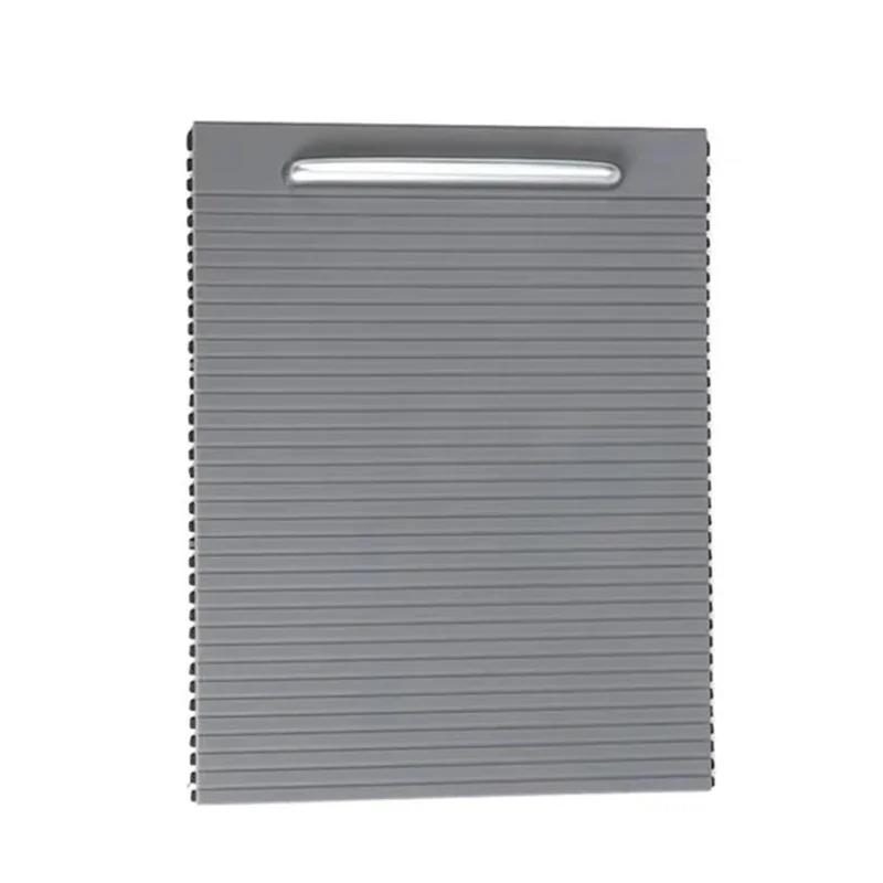 Cotieră interioară pentru mașină Consolă centrală Capac suport pentru pahare Trim Fermoar Cortina rulanta pentru Volkswagen CC Passat B6 B7 CC