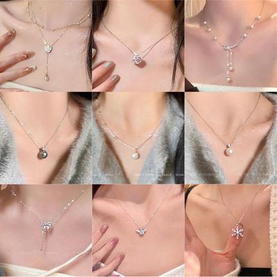 Summer Fashion Titanium Steel Necklace for Women - Simple Chic Design, No Fading