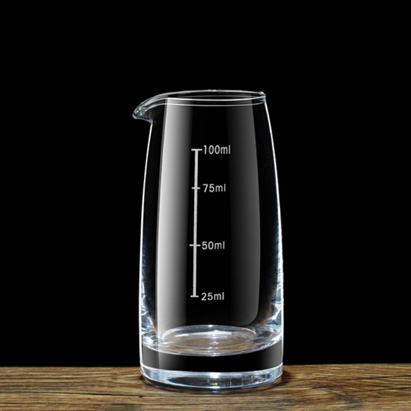 100ml European Style Classic Wine Pot Party Baijiu Decanter with Scale Household Foreign Wine Jug Restaurant Dispensing Bottle