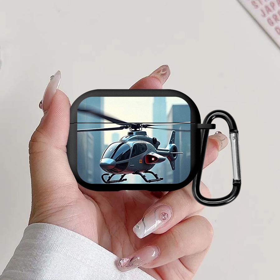 

Чехол для наушников Cover Case Для Airpods 1 3 Pro3 Pro 4 Pro2 2 Самолет Airpods 2