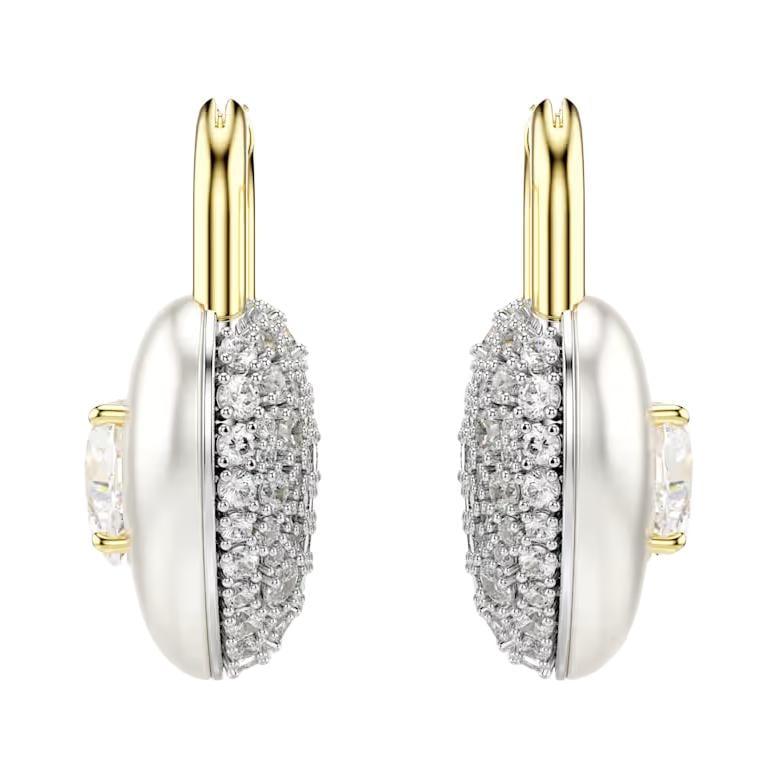 Swarovski Idyllia Cubic Zirconia Earrings Women's White 5737297