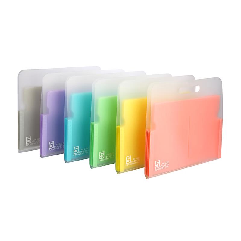Jindeli A4 Portable Accordion Document Bag