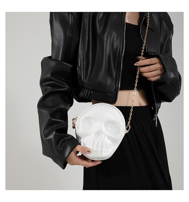 Borsa a Spalla Teschio, Stile Cool e Divertente.