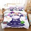 3D Print Anime Kawaii Girls Minato Aqua Bedding Set Single Twin Full Queen King Size Bed Set Adult Kid Bedroom Duvet cover Sets