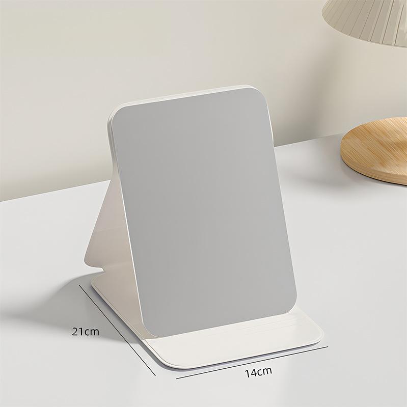 Klappbarer Flip-Top Tragbarer Schminkspiegel - Schreibtisch-Schönheitsspiegel für Zuhause