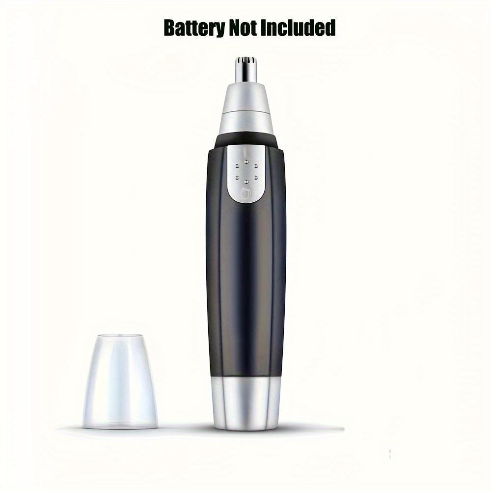 Painless Ear and Nose Hair Trimmer, Electric Nose Hair Shaver, Portable Men's Face Trimmer, Battery Powered Nose Hair Cleaner