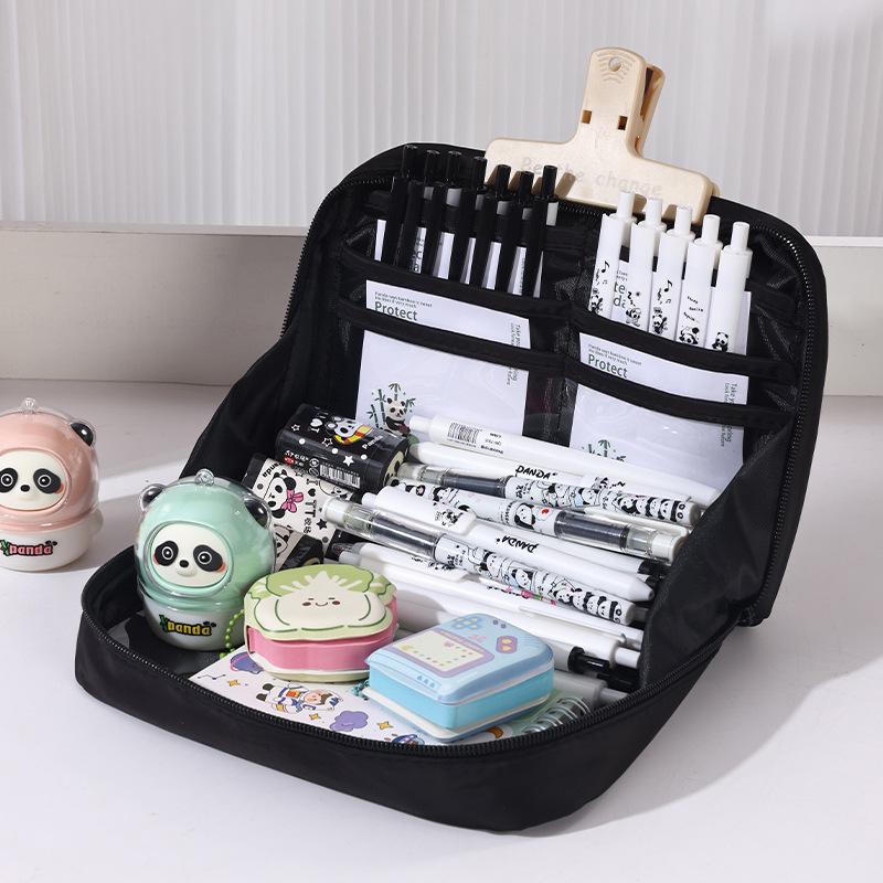 12 Layers Large Capacity Pencil Case Good Looking Multifunctional Classification Storage Stationery Storage Bag 1Pc
