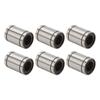 10 st Linjärt kullager LM12UU 12mm ID 21mm OD 30mm Längd Legerat stål Cylinder Linjär rörelse