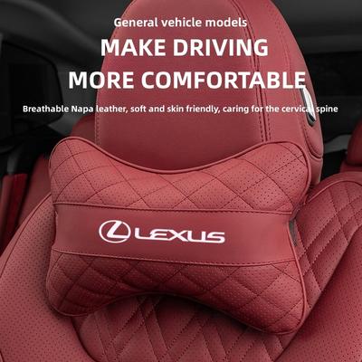 High Quality Car Seat Neck Pillow Neck Lumbar Support Headrest For F SPORT ES RX NX LS UX LM LX GX LC RZ IS CT GS RC HS SC