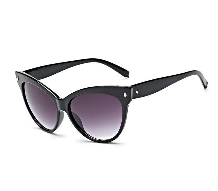 Glasses, Trendy Cat Eye Sunglasses, Classic Rice Order Retro Glasses