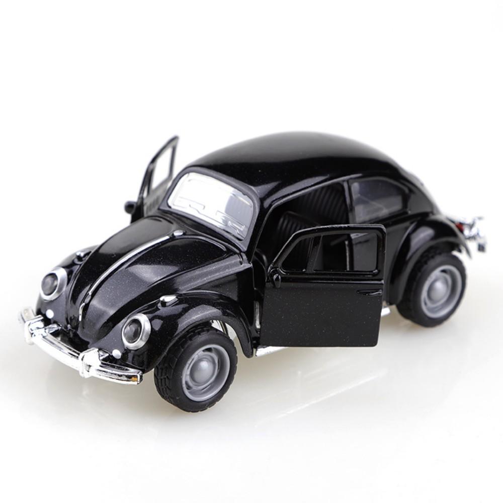 Retro Beetle Alloy Car Model Toy for Collection Exquisite Simulation Design Cake Decoration Home Office Display Gift