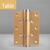 Hydraulic Invisible Door Hinge Closer with Automatic Rebound and Self-Closing Spring