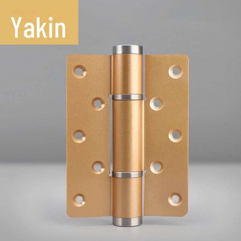 Hydraulic Invisible Door Hinge Closer with Automatic Rebound and Self-Closing Spring