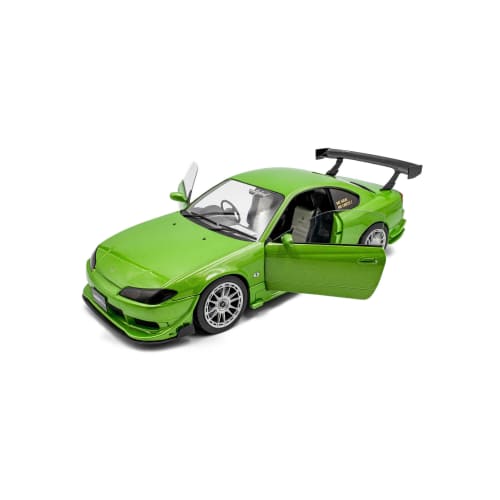 Solido 1/18 scale Nissan Silvia S15 SPEC-R Aero 1999 Green SOLIDO Silvia Diecast Car