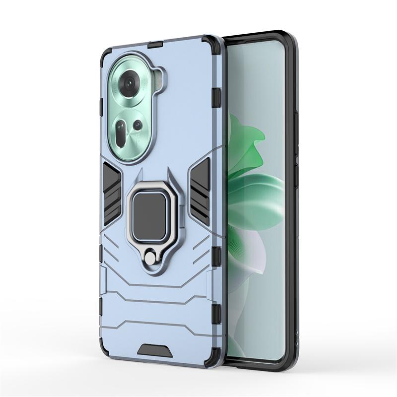 For Oppo Reno 11 5G Case Anti Shock Kickstand Magnet Armor Phone Cases for Oppo Reno11 5G Global CPH2599 6.7" Back Cover Fundas