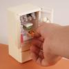 Miniatyrmøbler 1:12 Dukkehus Mini Apparat Modell Kjøkkenscene Lekehus Kjøleskapstilbehør Mat Lekepynt