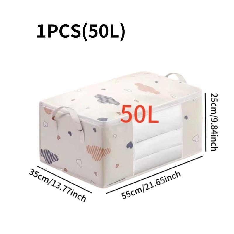1/2/4PCS Big Capacity Quilt Clothes Duvet Blanket Storage Bag Organizer Sorting Bags Dustproof Closet Under-Bed Moisture Proof