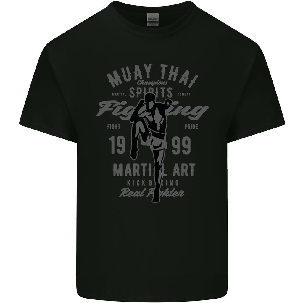 Muay Thai Fighting Mma Martial Arts Gym Unisexs Light Cotton Tshirt