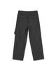 Sinkia Asymmetric Pleated Belted Trousers Grey