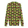 Women's Fashion Round Neck Pullover Top Long Sleeve Tee Christmas Printed Sweatshirt