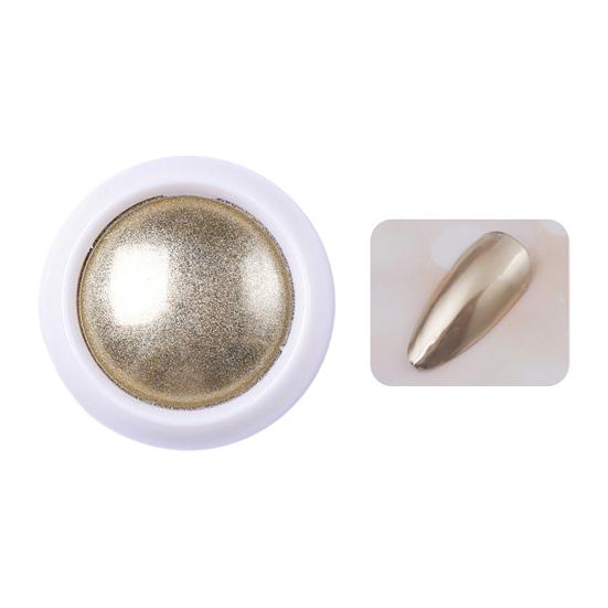 10G Chrome Nail Powder Mirror Effect Metallic Holographic Nail Pigment Powder DIY Gel Acrylic Nail Art Manicure Decoration Glitter Dust