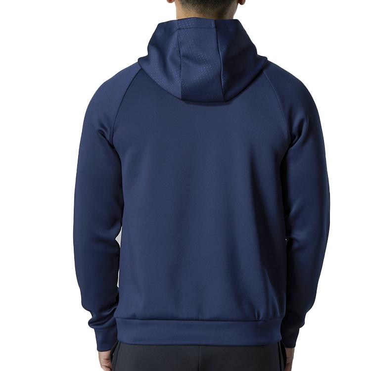 Under Armour Solid Color Logo Windbreaker Running Hoodie Men Hoodies Dark-Blue 22600304-408