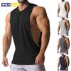 Sommer Herren Weste Fitness Tanktop Training Schnelltrocknend Locker Bodybuilding Ärmelloses Hemd Herren Weste Kleidung