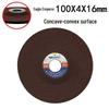 Yinghuang Stainless Steel Resin Grinding & Cutting Disc (100x2.5x16mm, 1mm, 3mm, 4mm)