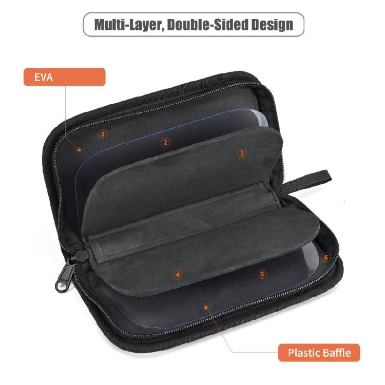 Portables Fly Fishing Accessory Pouches Light weight Multiple Size Option Waterproofed For Lake River Fishing