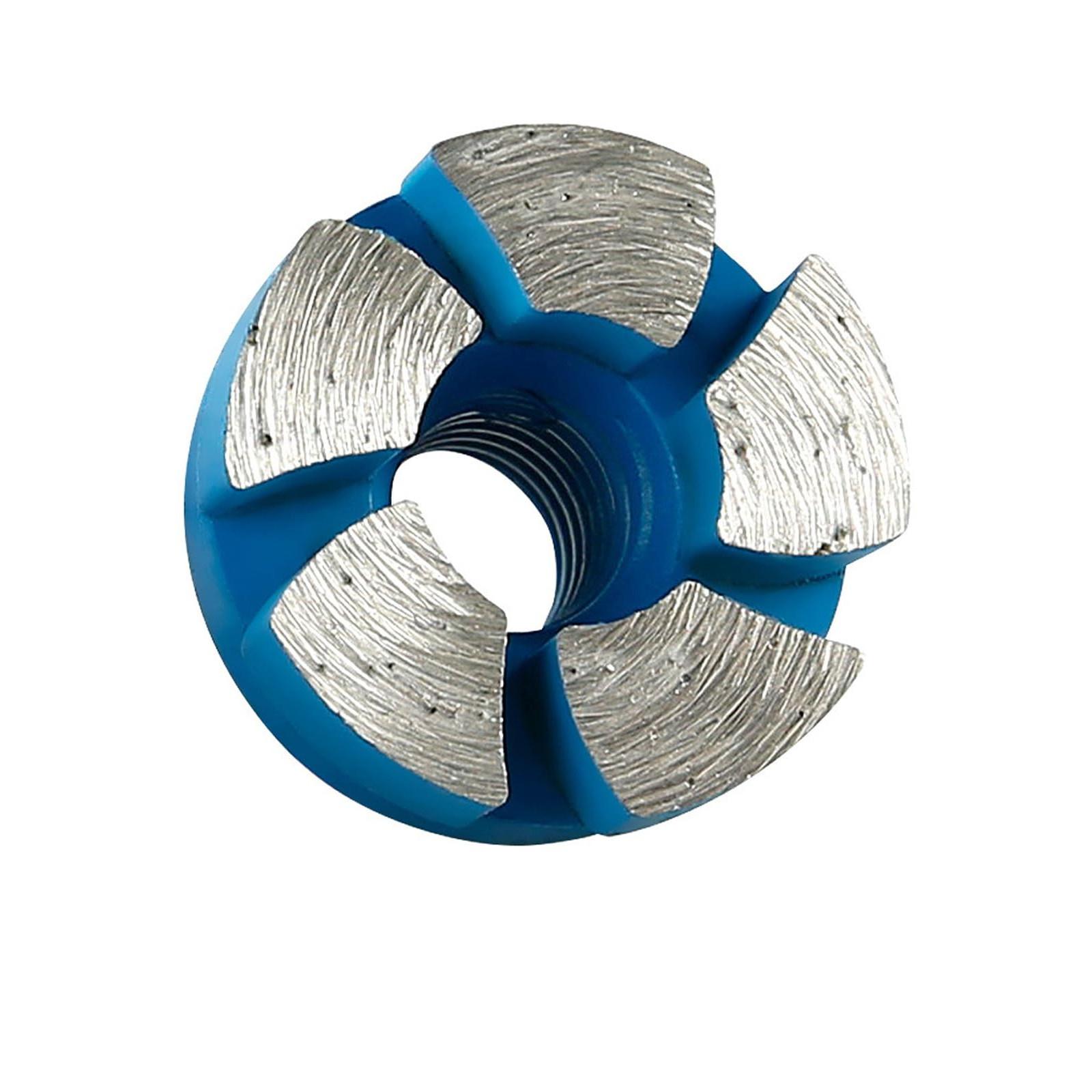 

1-дюймовая шлифовальная головка для обработки поверхности - Алмазная шлифовальная головка для угловой шлифмашины. Инструменты для очистки дна, выравнивания, снятия заусенцев и полировки One Size