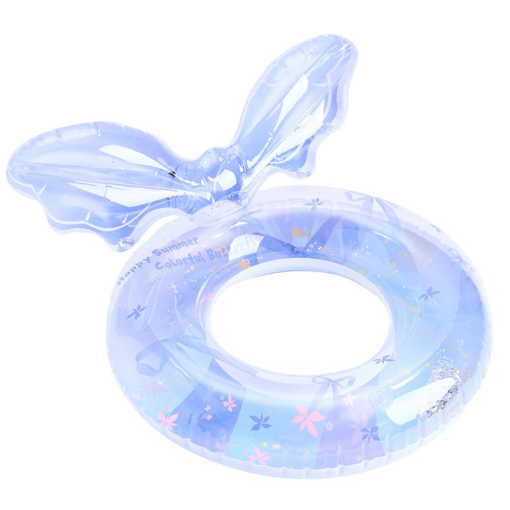 Bow Rabbit Ears Wings Mermaid Unicorn Design Thickened Swimming Ring Kid For