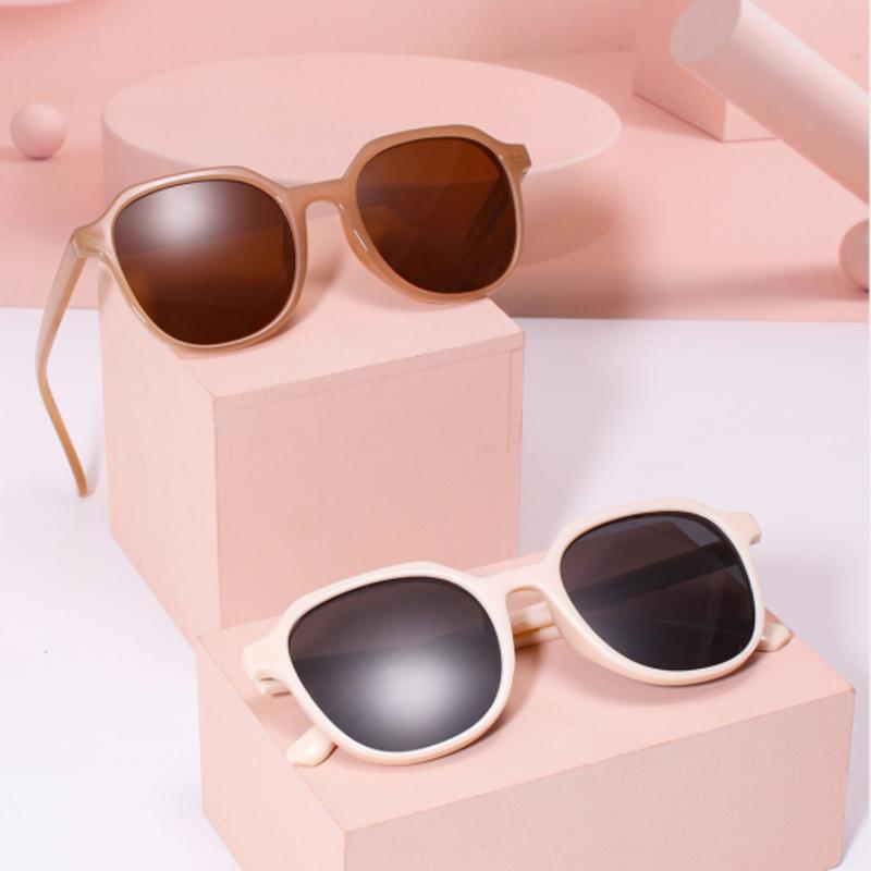 LOOKING4U Neoretro 3314 C3 Beige Sunglasses