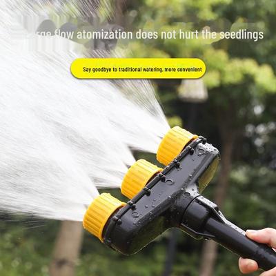 Garden Watering System with Atomizing Nozzle for Vegetables, Flowers, Greenhouse Seedlings.