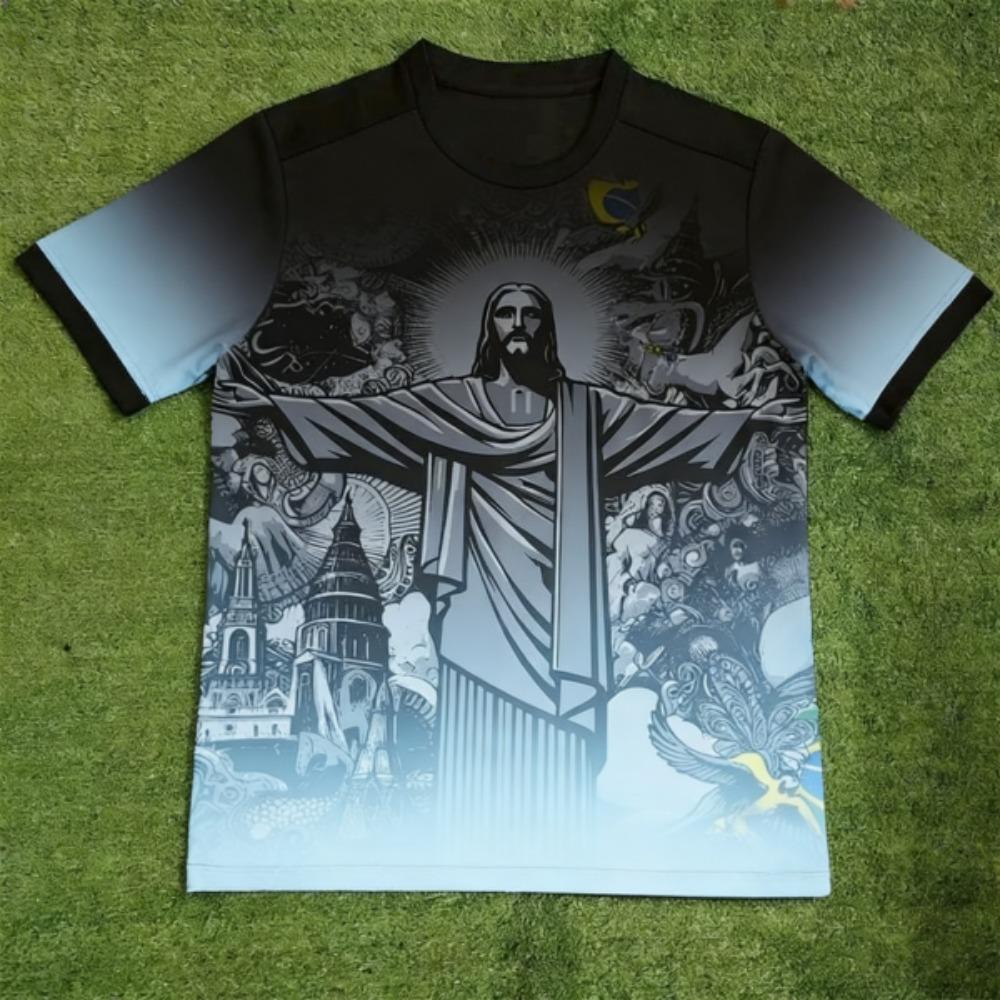 

Summer Funny JESUS European Style Printed Men s T-shirt Summer Casual Outdoor Men s Short Sleeved Tees Top Women s Clothing XXS