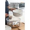 Simple Style Grain Container Clear Kitchen Food Storage Can Home Dorm Supply