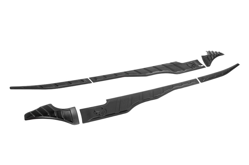 Верхние молдинги дверей 2019-2025 (6 шт, ABS) для Mitsubishi L200