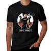 CLUE Mrs White T-Shirt Basic Solid Color Casual Tee Shirt