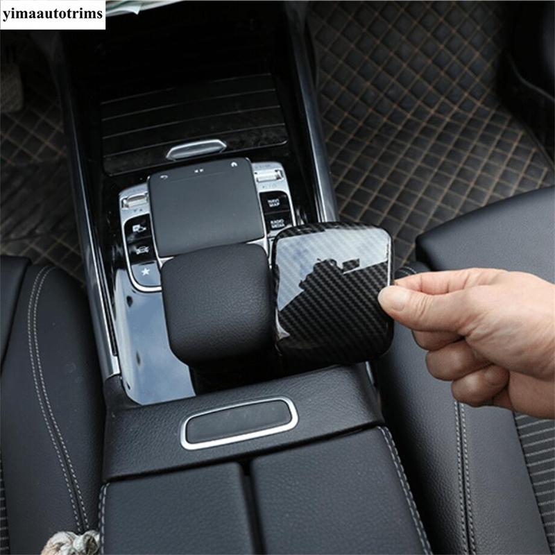 ABS Car Gear Shift Knob Head Handle Cover Trim Accessories Interior For Mercedes-Benz B GLB GLA Class W247 X247 H247  - 2024