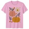 Retro Pumpkins Autumn Fall Season Unisexs T Shirt Unisexs Tee Graphic Unisex Top