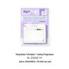 Life Notes Series: Reusable Sticky Notes - Simple Style for Students, Messages, and Reminders