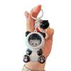 Panda & Capybara Luminous Keychain: Cute Night Light & Bag Pendant
