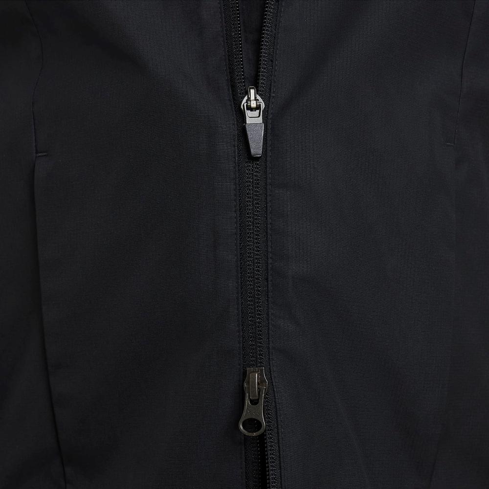 Nike Solid Color Brand Logo Zip Jacket Kids Jackets Black DX5494-010