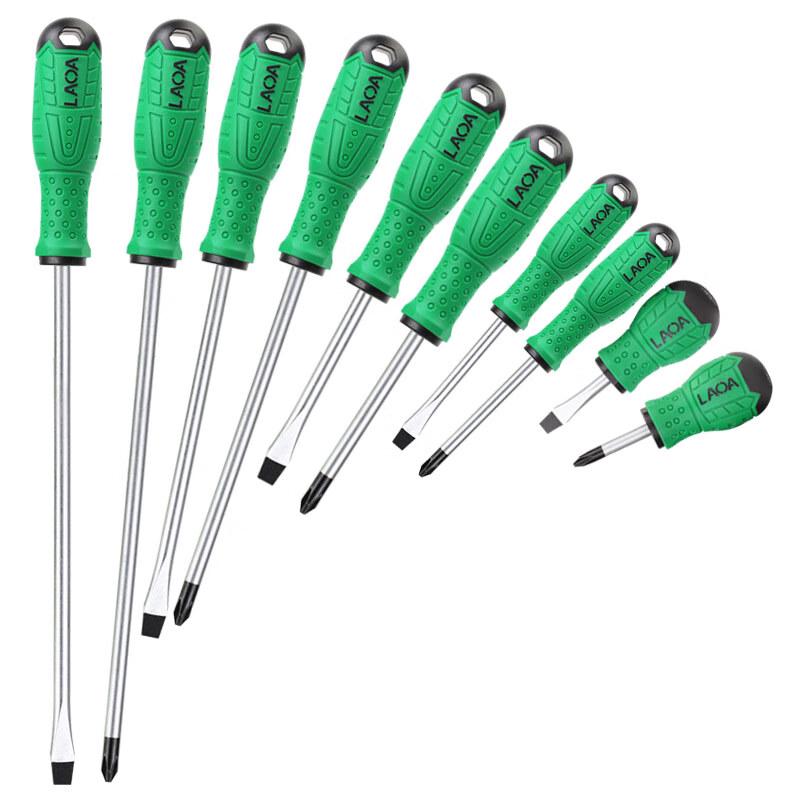 LAOA Two-Color Handle Slotted Screwdriver