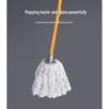 JINGRUIXIANG Wooden Handle Multi-Purpose Mop