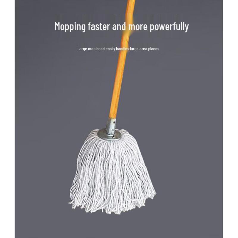 JINGRUIXIANG Wooden Handle Multi-Purpose Mop