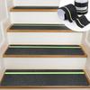 Glow In Dark Anti Slip Traction Tape Green Stripe Friction Abrasive Adhesive For Stair Tread Step Indoor Outdoor