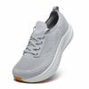 Herren Mode Weite Zehenpartie Sneakers Gestricktes Mesh Lässige Sportschuhe Atmungsaktiv Outdoor Jogging Wanderschuhe