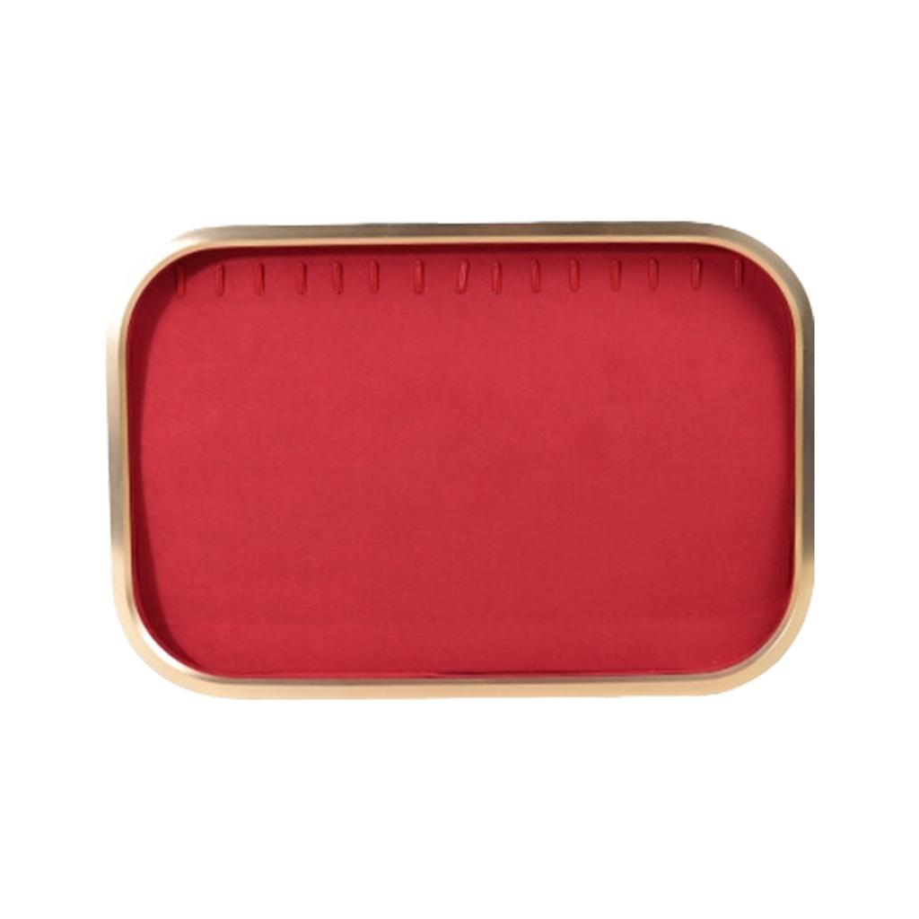 Elegant Jewelry Tray Organizers for Drawer Stackable Storage Case Home Accessory for Stylish Personalize Adornments
