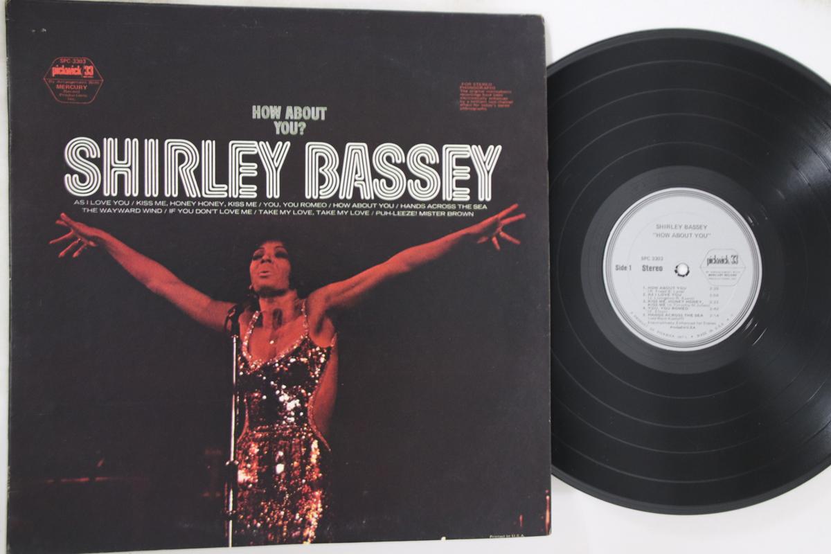 

LP Record SHIRLEY BASSEY - How About You SPC3303 PICKWICK33 1972 Canada Pop Used