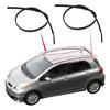 1 pár gumových lišt střechy Náhradní těsnění Snadná instalace Těsnění proti dešti Autopříslušenství 75555-12120 75556-12120